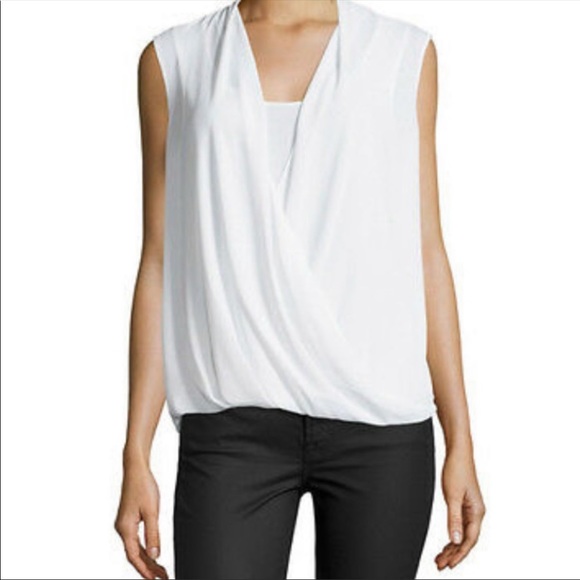 BCBG MaxAzria Raychel Drapped Blouse - Picture 1 of 3